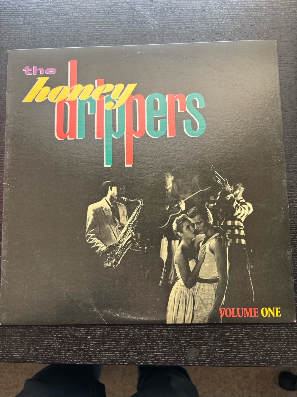 The Honey Drippers Volume One - Retro Black Vinyl Cover